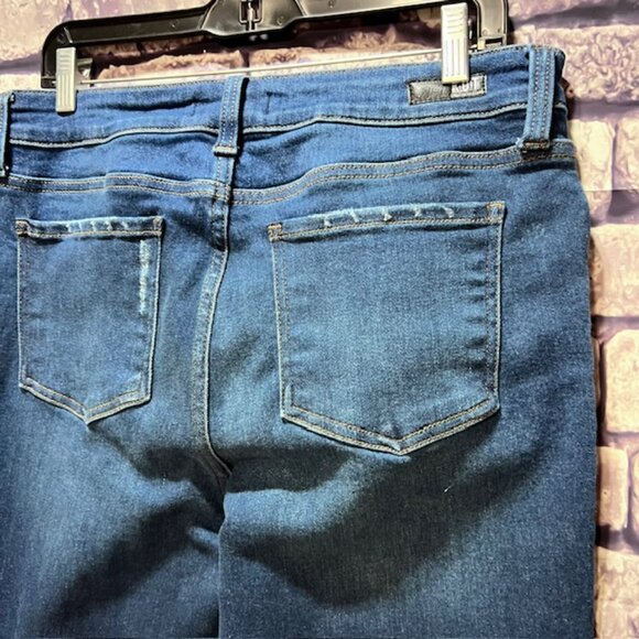 Kut From The Cloth Natalie Style Bootleg Jeans Size 14 - Picture 7 of 9